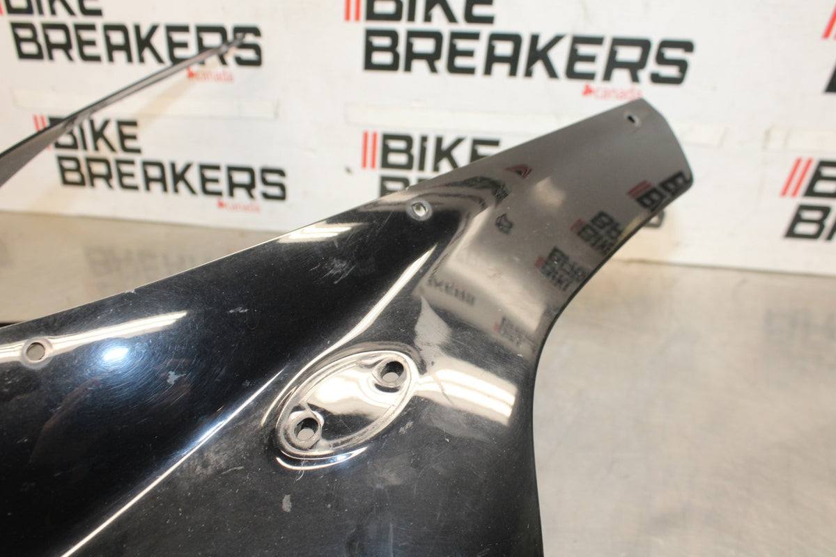 07-08 KAWASAKI NINJA ZX6R FRONT UPPER NOSE FAIRING COWL SHROUD BB937
