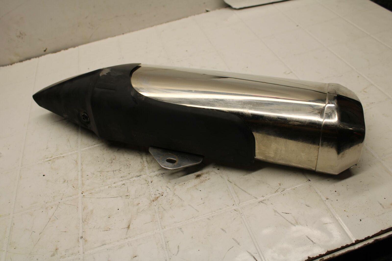 19-20 KAWASAKI NINJA ZX6R EXHAUST PIPE MUFFLER SLIP ON CAN SILENCER BB407