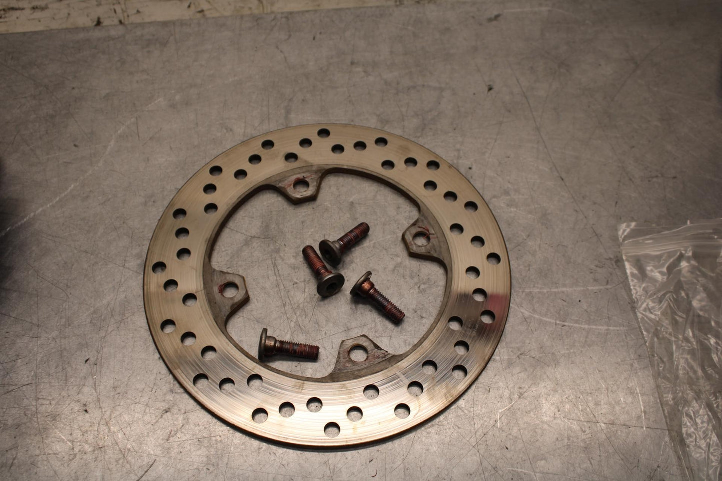 2003 Kawasaki Ninja ZX6RR ZX600K REAR ROTOR BACK BRAKE DISC BB66