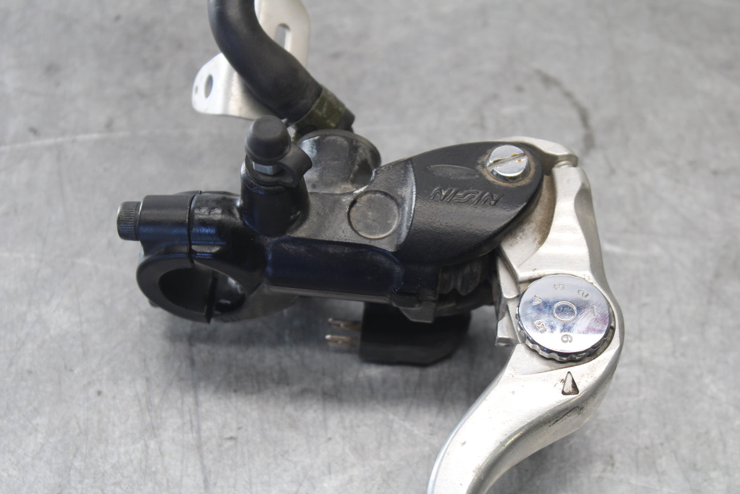 07-08 TRIUMPH DAYTONA 675 FRONT BRAKE MASTER CYLINDER w/ LEVER T2025700 BB685
