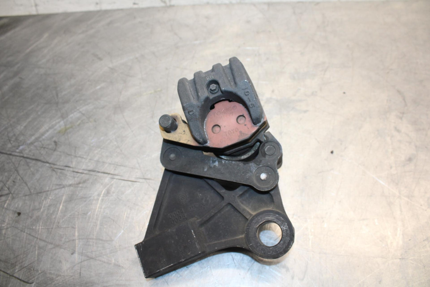 11 KAWASAKI NINJA 650 ER EX 650 REAR BACK BRAKE CALIPER W MOUNT BRACKET BB503