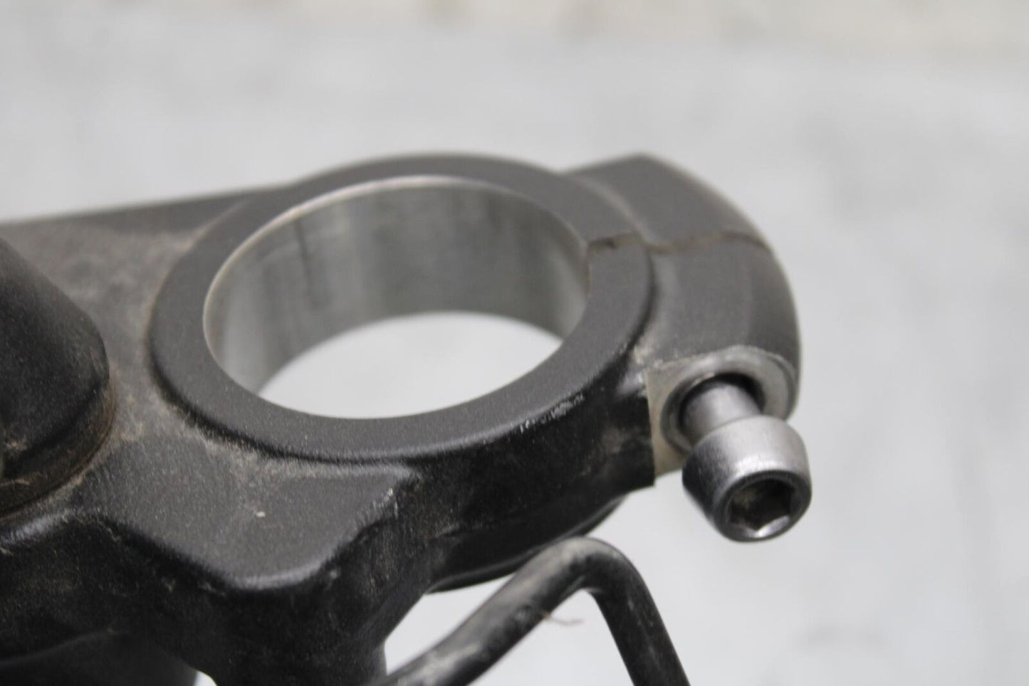 2014 Kawasaki Ninja 650 EX650E FORKS UPPER TRIPLE TREE 44039-0121-18R BB569