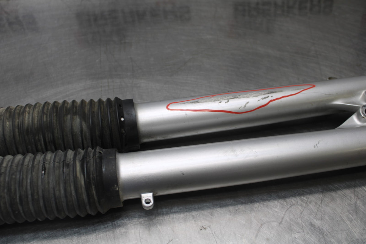 06 KAWASAKI KLR650 FRONT FORKS SHOCK SUSPENSION SET PAIR BB919