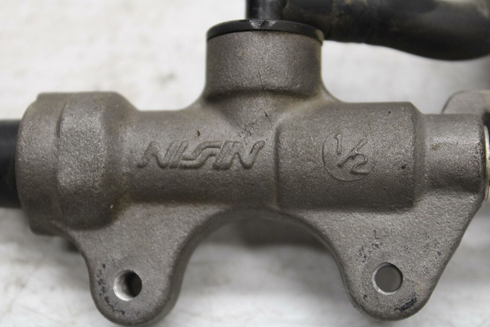 09-14 YAMAHA YZF R1 REAR BACK BRAKE MASTER CYLINDER W RESERVOIR BB286