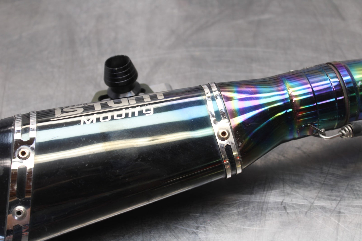 18-23 KAWASAKI NINJA 400 EX400 ABS AFTERMARKET EXHAUST PIPE MUFFLER SLIPON BB177