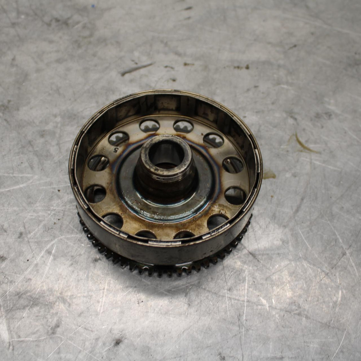 08-16 YAMAHA YZF R6 STATOR MAGNETO ALTERNATOR GENERATOR FLYWHEEL ROTOR BB443