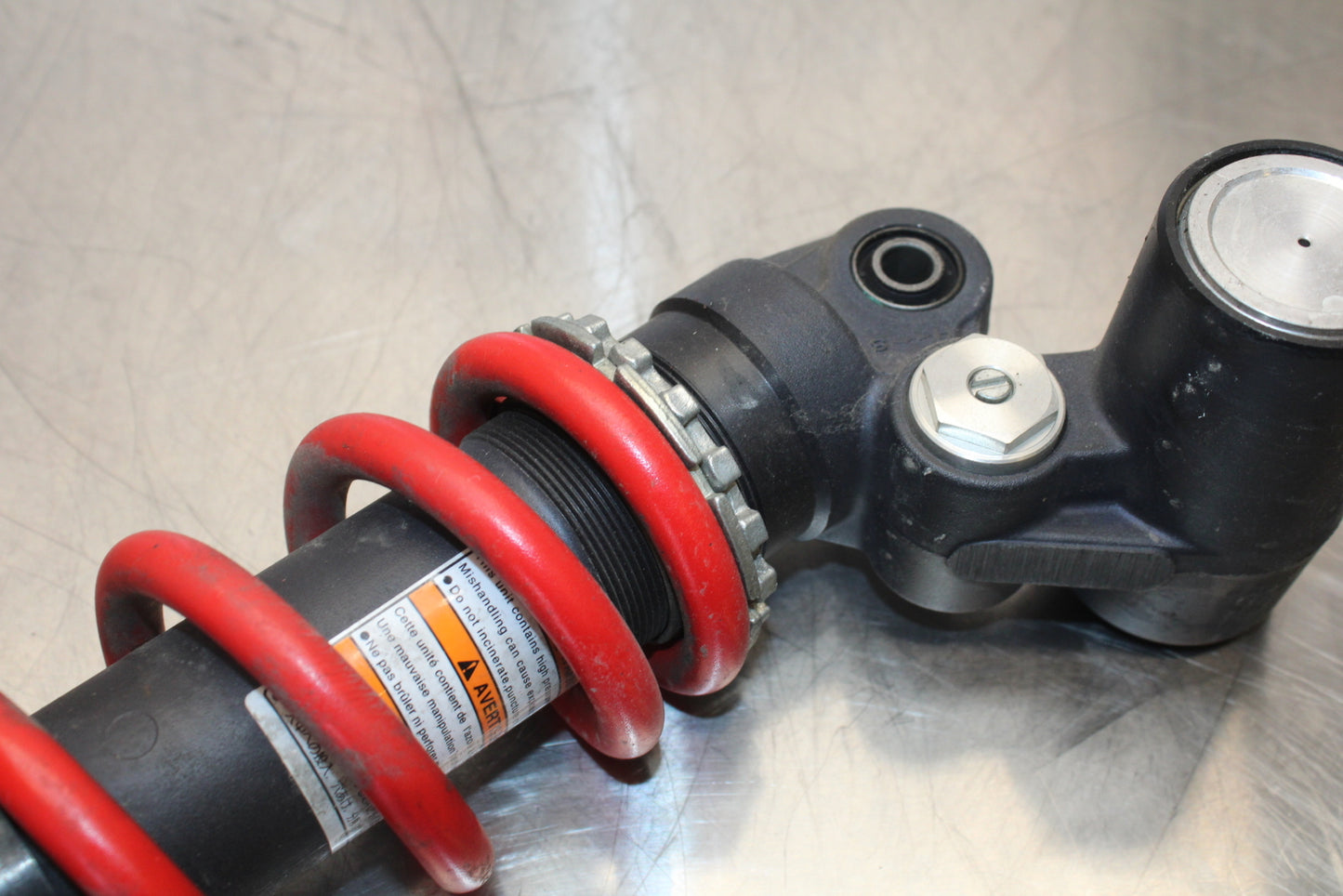 13-18 KAWASAKI NINJA ZX6R REAR BACK SHOCK ABSORBER SUSPENSION BB143