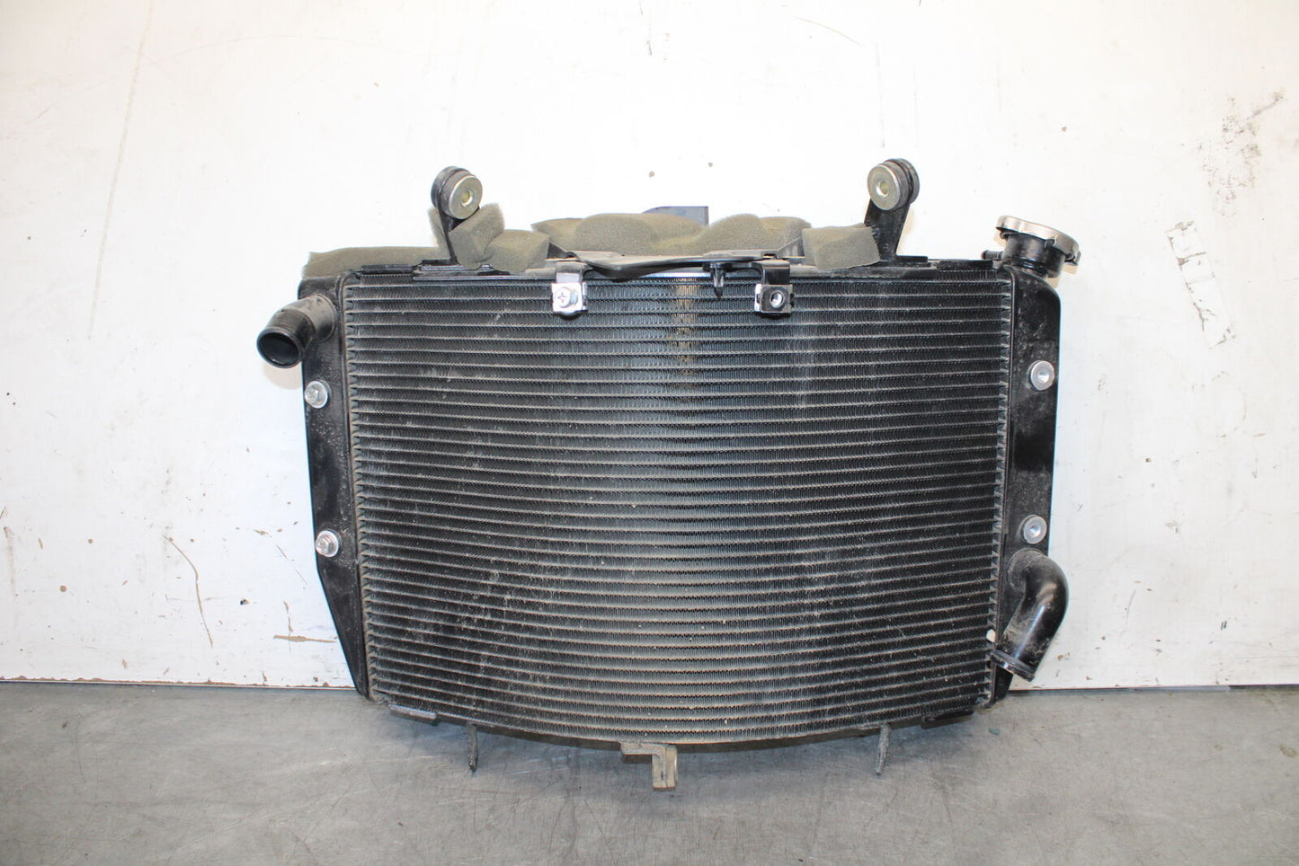 08-16 YAMAHA YZF R6 ENGINE RADIATOR MOTOR COOLER COOLING RADIATER BB665