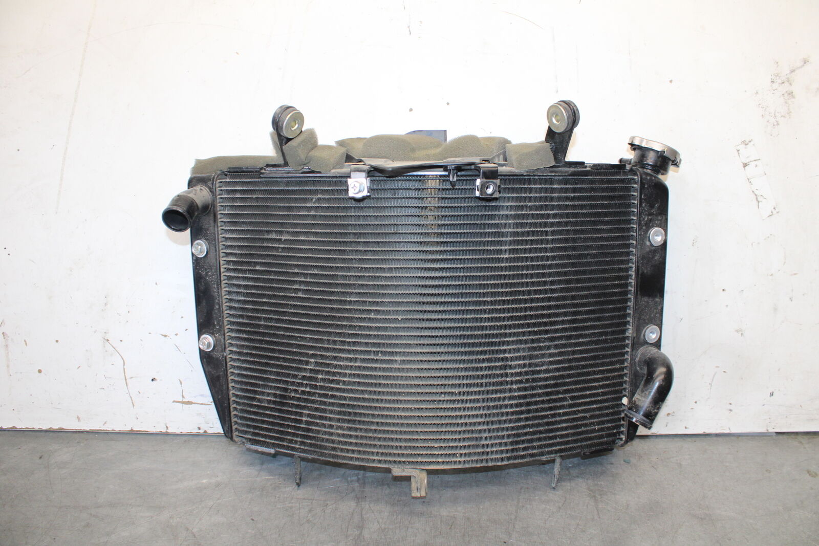 08-16 YAMAHA YZF R6 ENGINE RADIATOR MOTOR COOLER COOLING RADIATER BB665