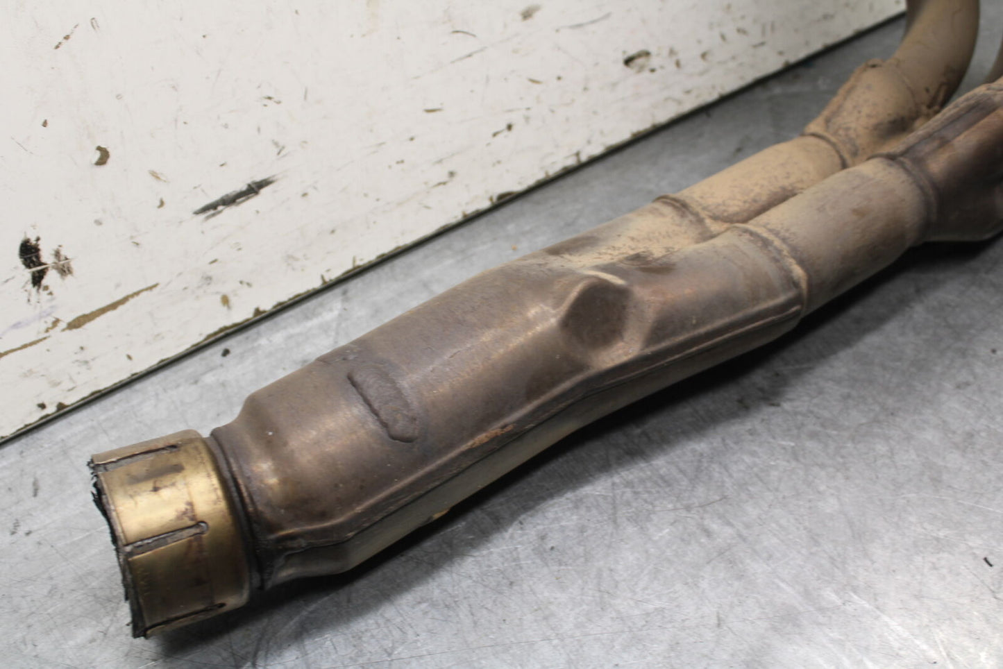 13-18 KAWASAKI NINJA ZX6R EXHAUST HEADER PIPES MANIFOLD 39178-0207 BB666