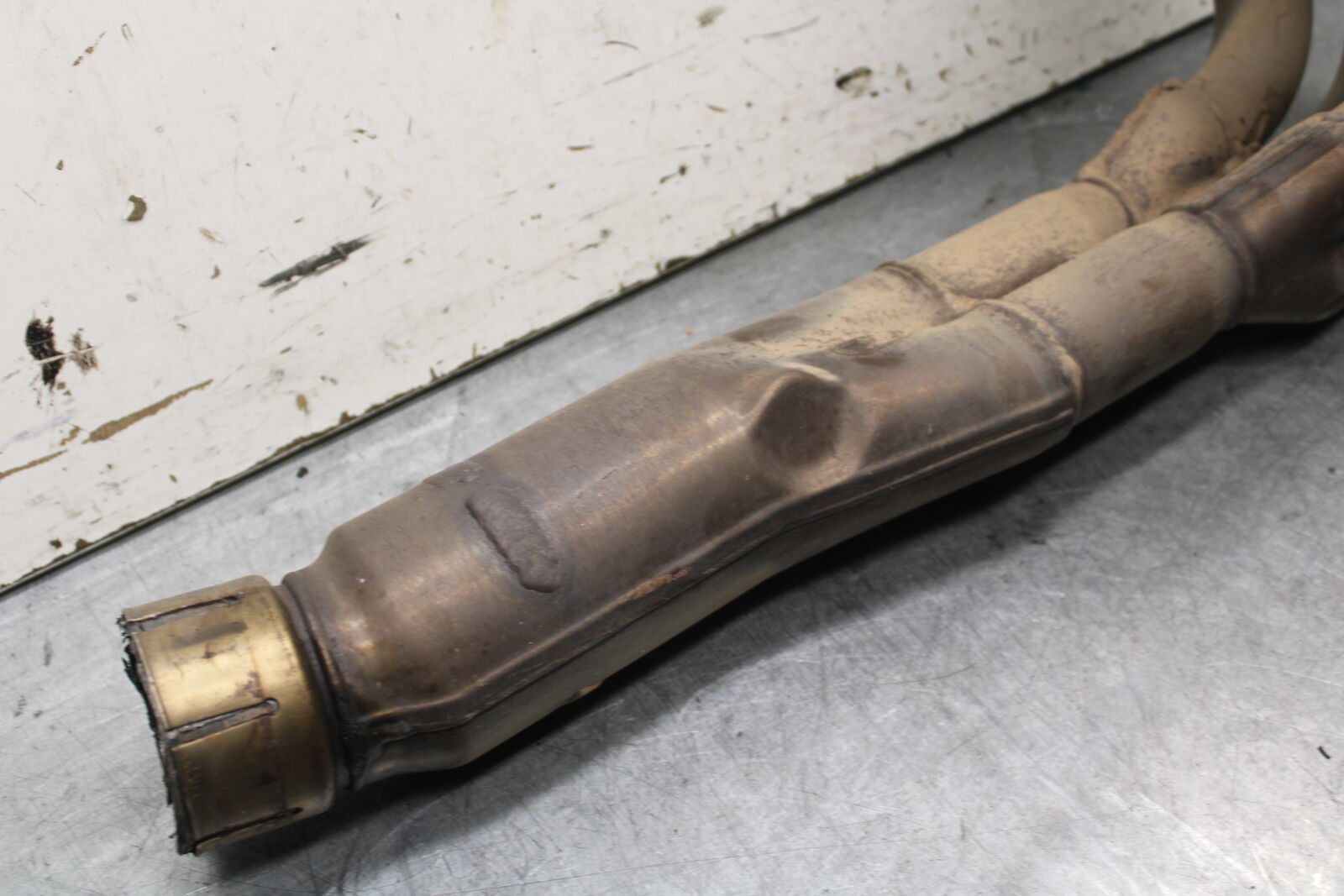 13-18 KAWASAKI NINJA ZX6R EXHAUST HEADER PIPES MANIFOLD 39178-0207 BB666