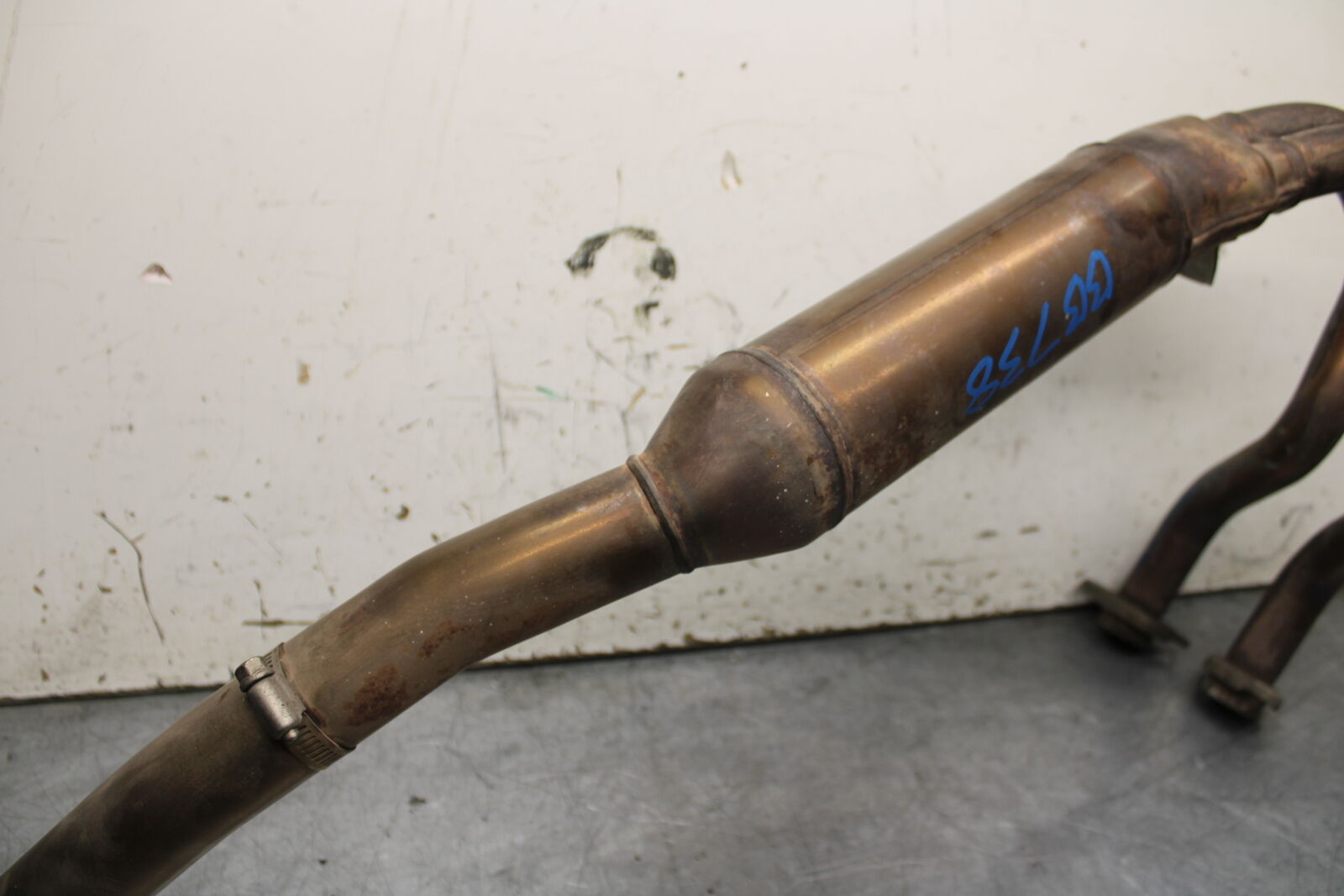 19-22 KAWASAKI Z400 EXHAUST HEADER PIPES MANIFOLD BB738
