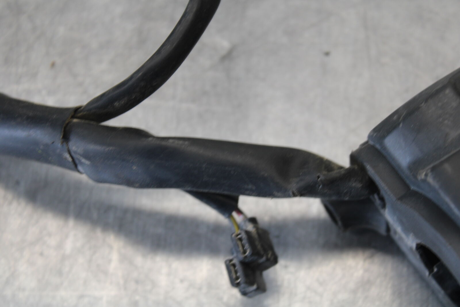 09-14 YAMAHA YZF R1 LEFT CLIP ON HANDLE HORN SIGNALS SWITCH SWITCHES BB696