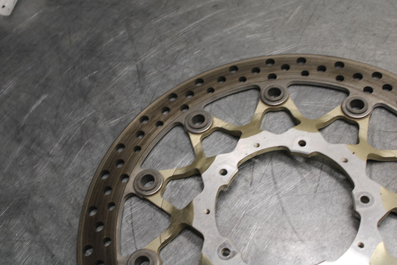 17-21 HONDA CBR1000RR SP FRONT LEFT RIGHT BRAKE ROTORS DISCS BB681