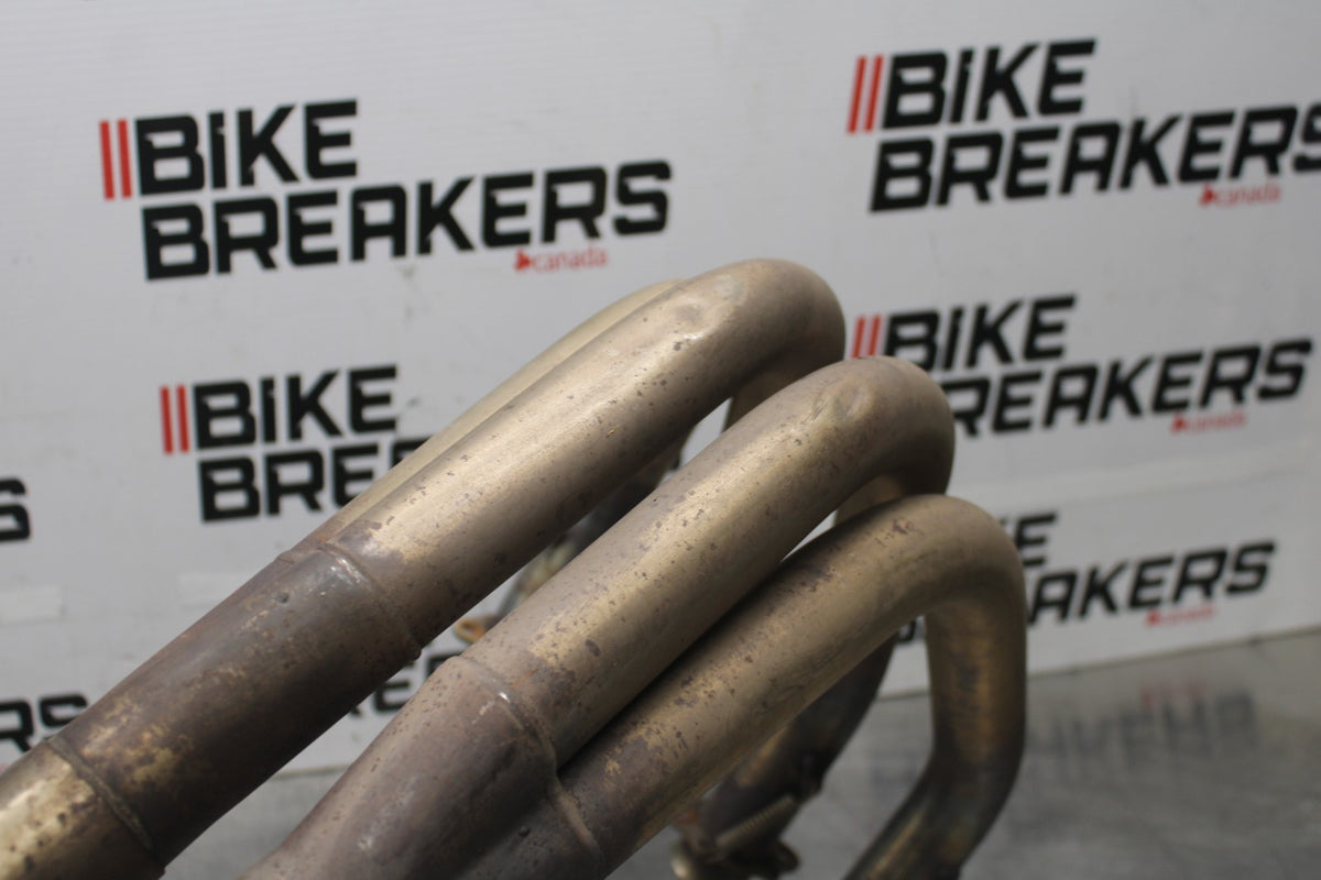 03-04 YAMAHA YZF R6 EXHAUST HEADER PIPES MANIFOLD BB890