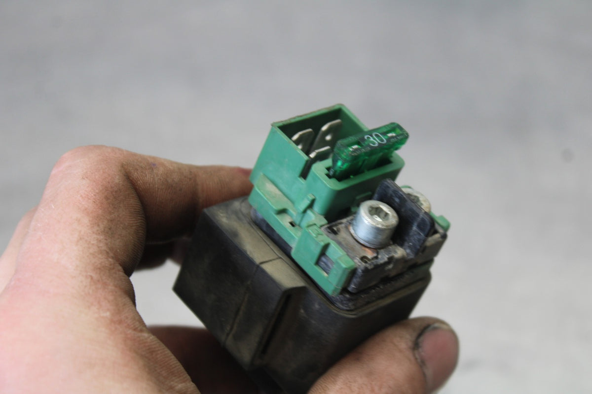 03-08 HONDA VTX1300C ENGINE STARTER RELAY STARTING MOTOR SWITCH BB868