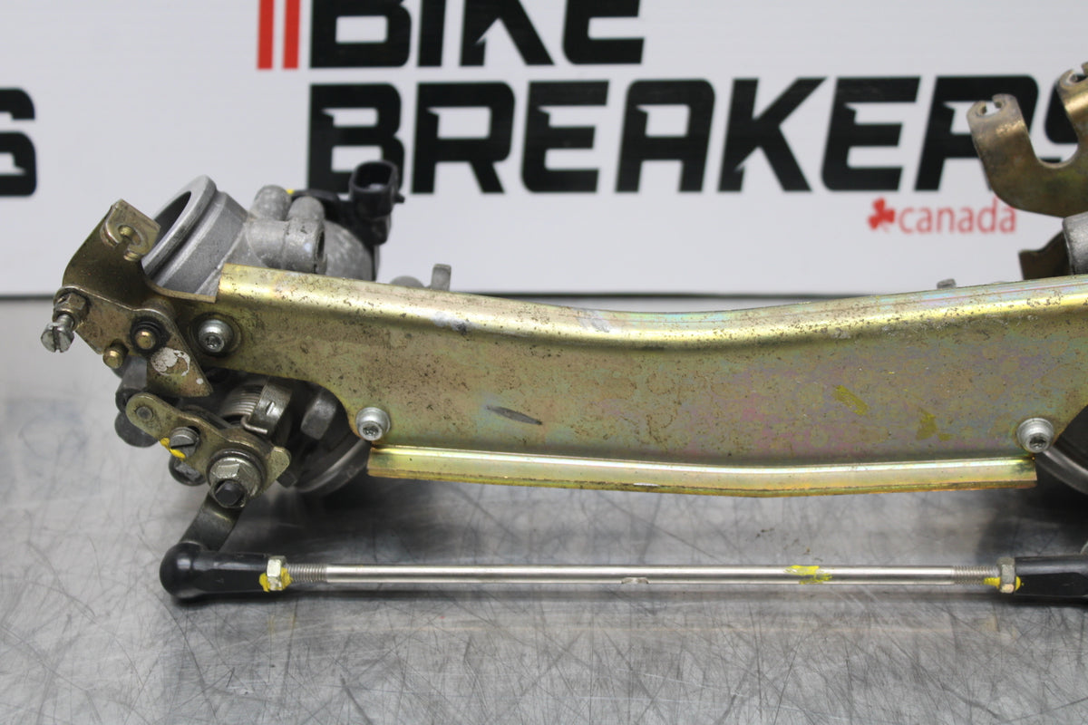 08 MOTO GUZZI BREVA 750 THROTTLE BODIES BB154