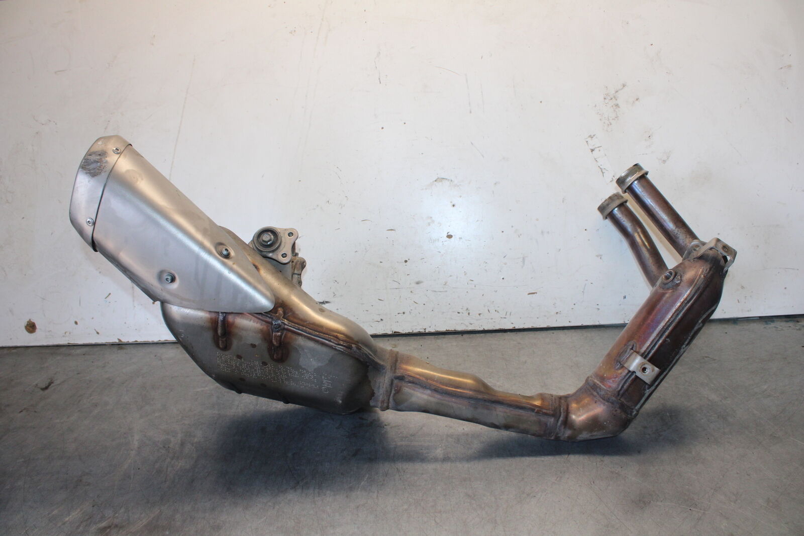 21-24 YAMAHA MT-07 FULL EXHAUST SYSTEM HEADERS PIPE MUFFLER BB662