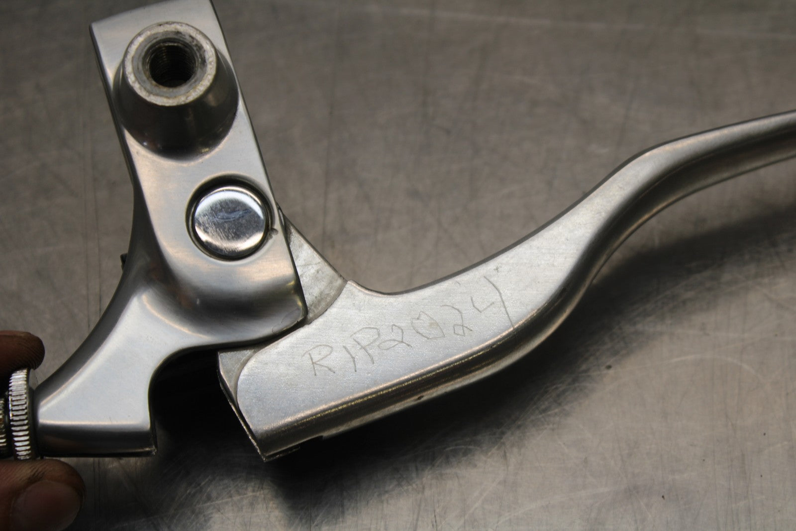 08 KAWASAKI VULCAN 900 LEFT HANDLEBAR CLIPON CLUTCH LEVER BB184