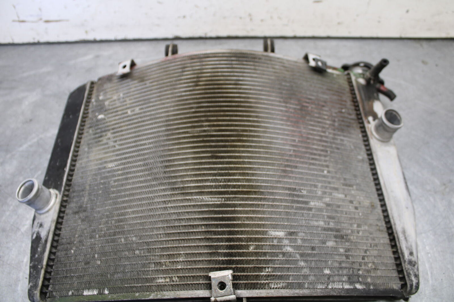 09-12 KAWASAKI NINJA ZX6R ZX600R ENGINE RADIATOR MOTOR COOLING RADIATER BB656