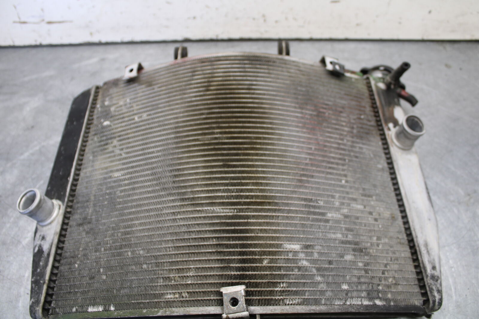 09-12 KAWASAKI NINJA ZX6R ZX600R ENGINE RADIATOR MOTOR COOLING RADIATER BB656