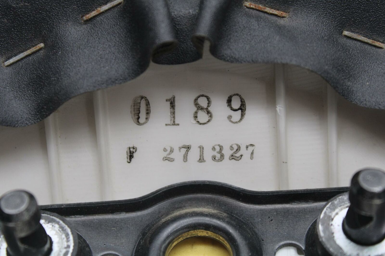 13-18 KAWASAKI NINJA ZX6R REAR BACK PASSENGER TANDEM SEAT PAD SADDLE BB240