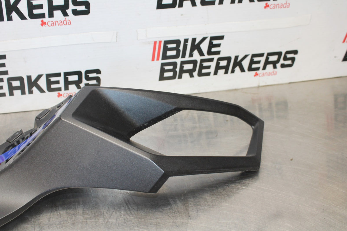24-25 KAWASAKI NINJA 500 ABS LEFT MID UPPER SIDE FAIRING COWL PLASTIC BB899