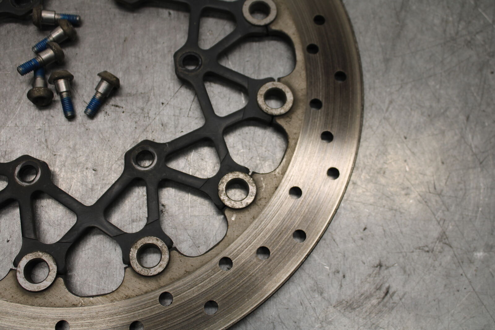 08-09 SUZUKI GSXR600 FRONT LEFT RIGHT BRAKE ROTORS DISCS BB728