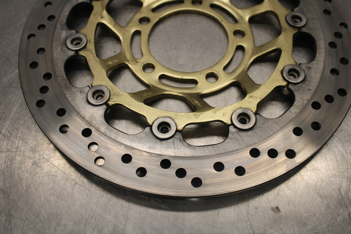 05-08 TRIUMPH SPEED TRIPLE 1050 FRONT LEFT RIGHT BRAKE ROTORS DISCS BB933