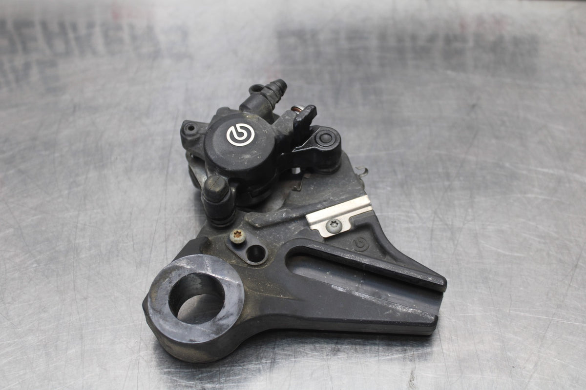 12-14 BMW S1000RR REAR BACK BRAKE CALIPER W MOUNT BRACKET BB204
