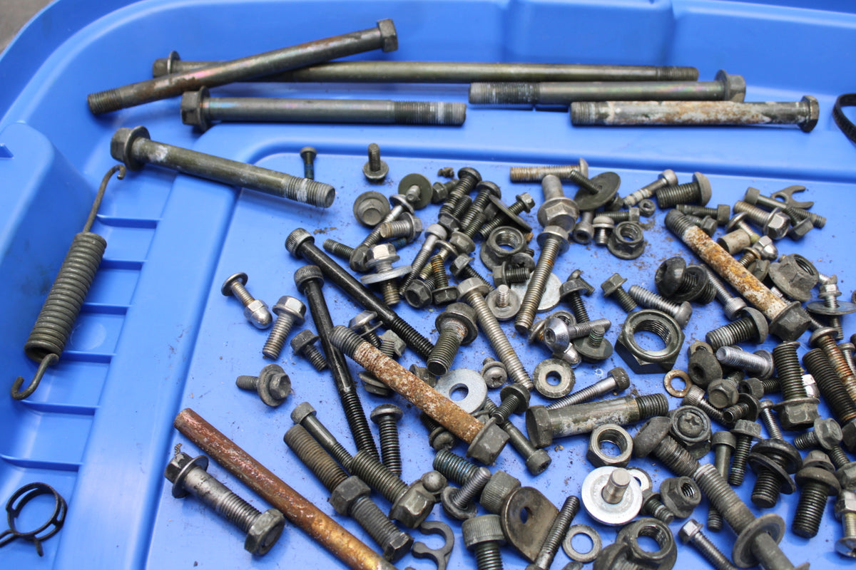 04 YAMAHA ROAD STAR XV1700A MOUNTING BOLTS HARDWARE MOTOR SCREWS BB155