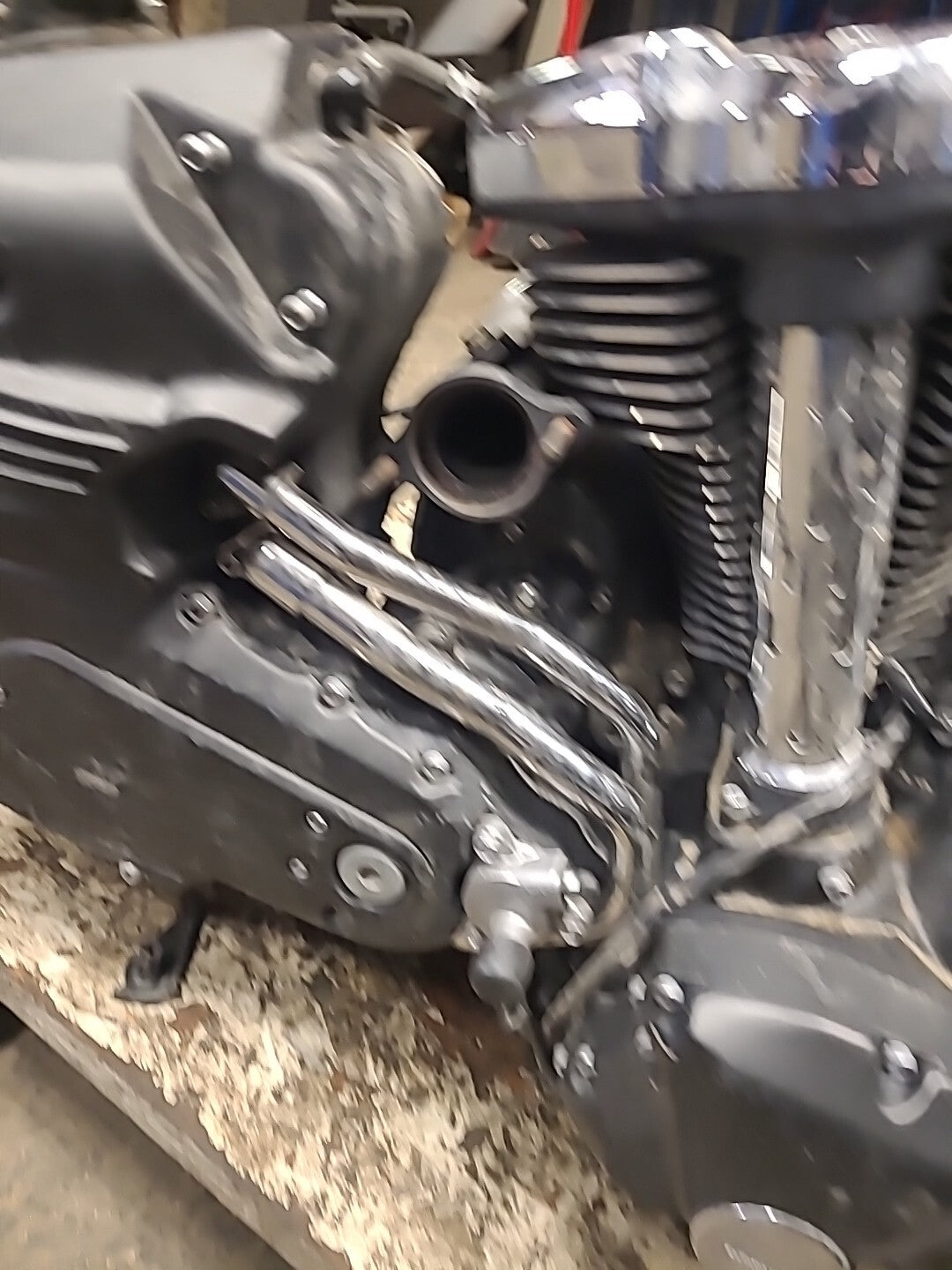 06-14 YAMAHA ROADLINER S XV1900S ENGINE MOTOR BB619