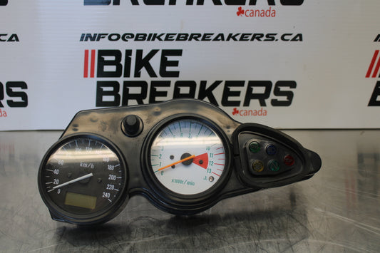 00 SUZUKI SV650 SPEEDO TACH GAUGES DISPLAY CLUSTER SPEEDOMETER TACHOMETER BB156