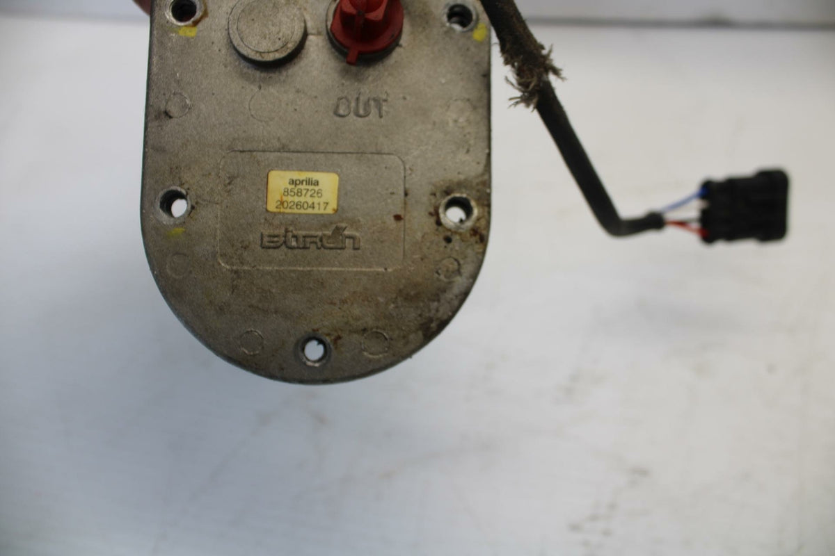 10-11 APRILIA RSV4 FUEL PUMP GAS PETROL SENDER UNIT BB268