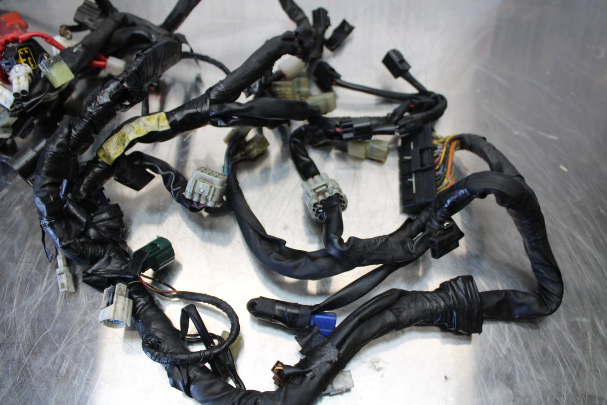 07 YAMAHA YZF R1 MAIN ENGINE WIRING HARNESS MOTOR WIRE LOOM BB120
