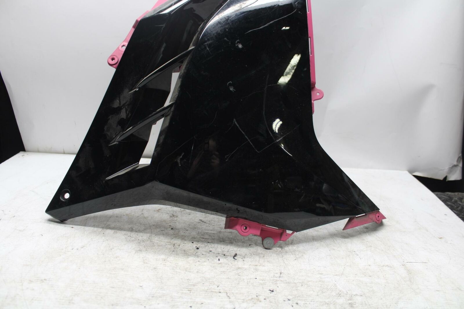 12-13 KAWASAKI EX300 NINJA LEFT MID UPPER SIDE FAIRING COWL PLASTIC BB373