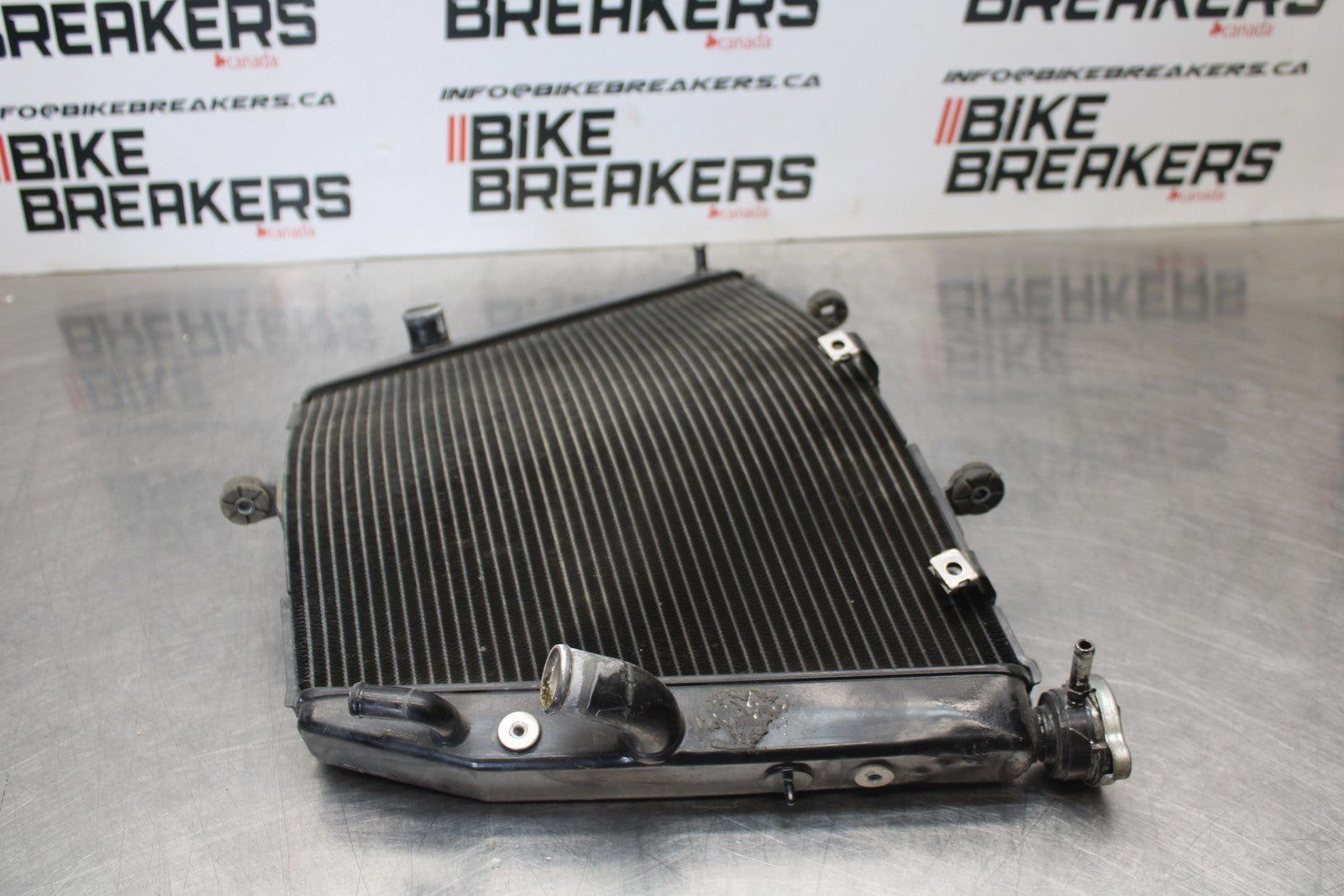 08-10 SUZUKI GSXR 600 ENGINE RADIATOR MOTOR COOLER COOLING RADIATER BB202