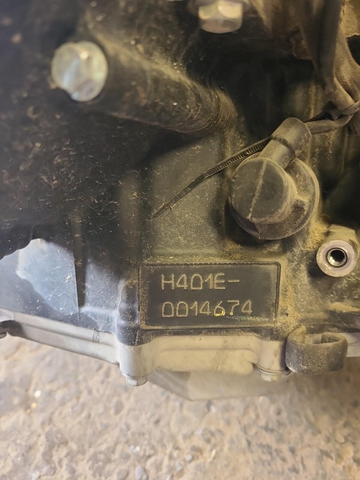 2015 Yamaha YZF R3 ENGINE MOTOR 1WD-E5150-20-00 BB526