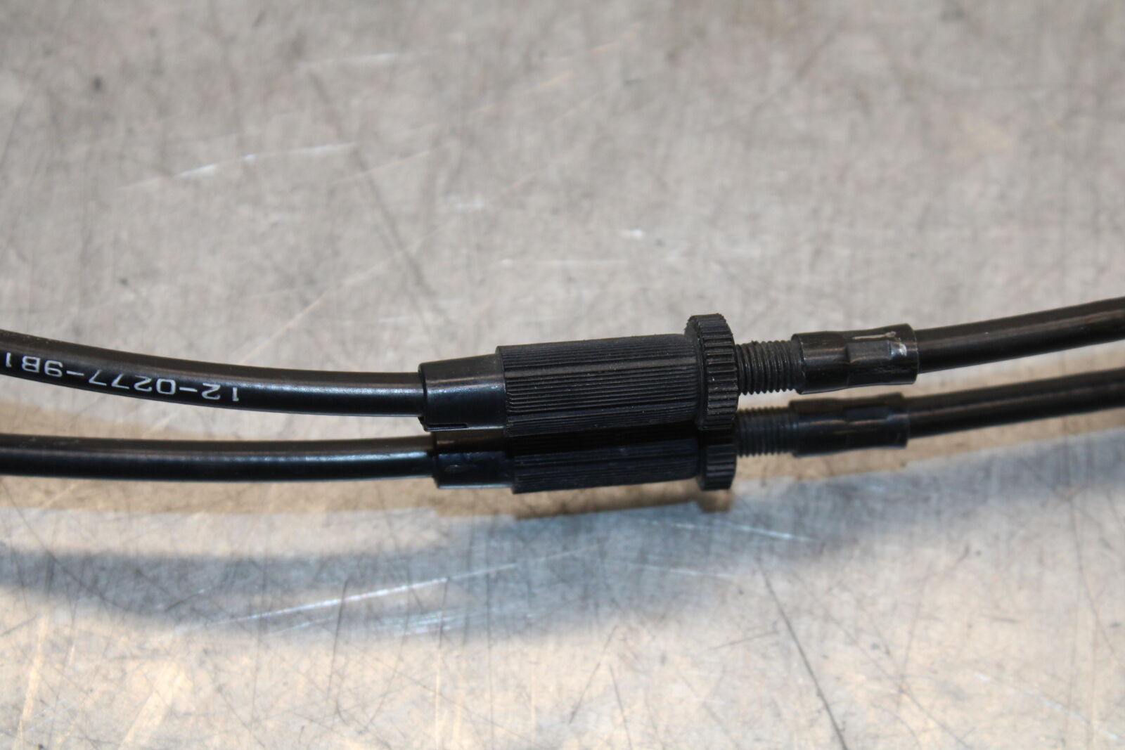 09-12 KAWASAKI NINJA ZX6R ZX600R THROTTLE CABLES LINES 54012-0277 BB656