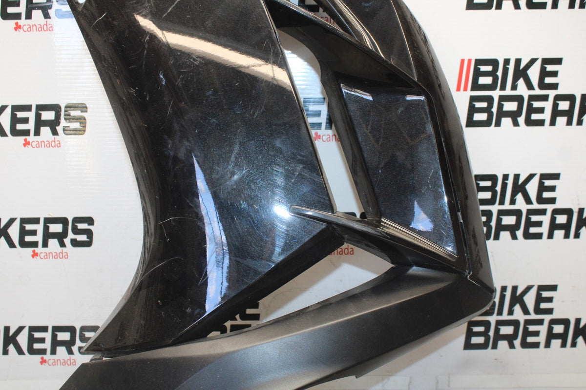 12 KAWASAKI NINJA 650 EX650E LEFT LOWER MID UPPER SIDE FAIRING COWL BB926
