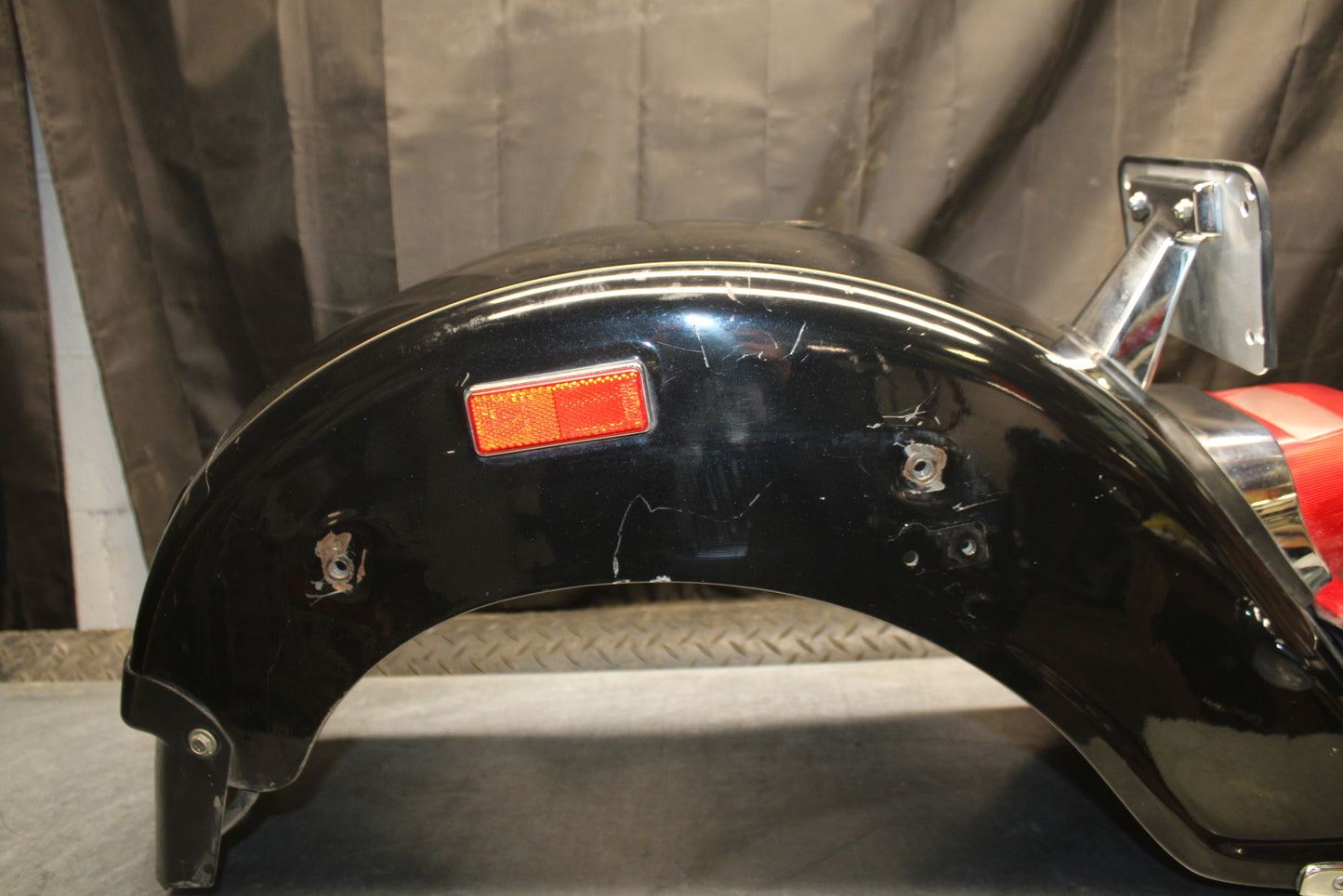 00 SUZUKI INTRUDER 1500 VL1500 REAR BACK WHEEL FENDER MUD GUARD BB761