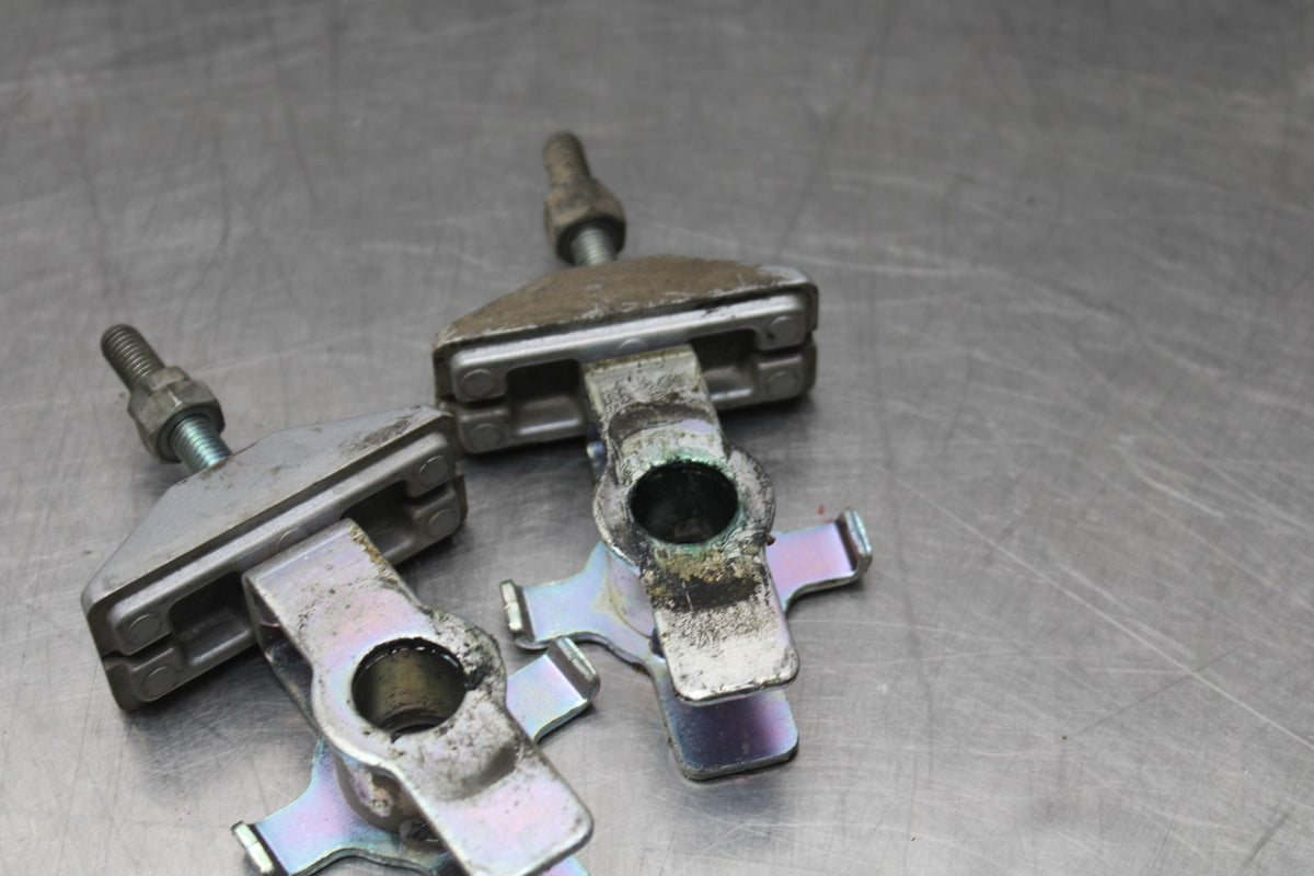 18 HONDA CB500F SWINGARM CHAIN TENSIONER ADJUSTMENT BRACKETS  BB861