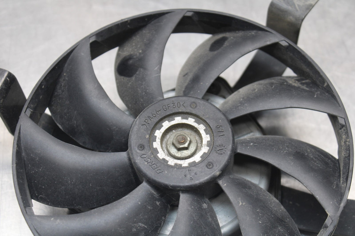 08 KAWASAKI NINJA 650 EX650 ENGINE RADIATOR COOLING FAN BB797