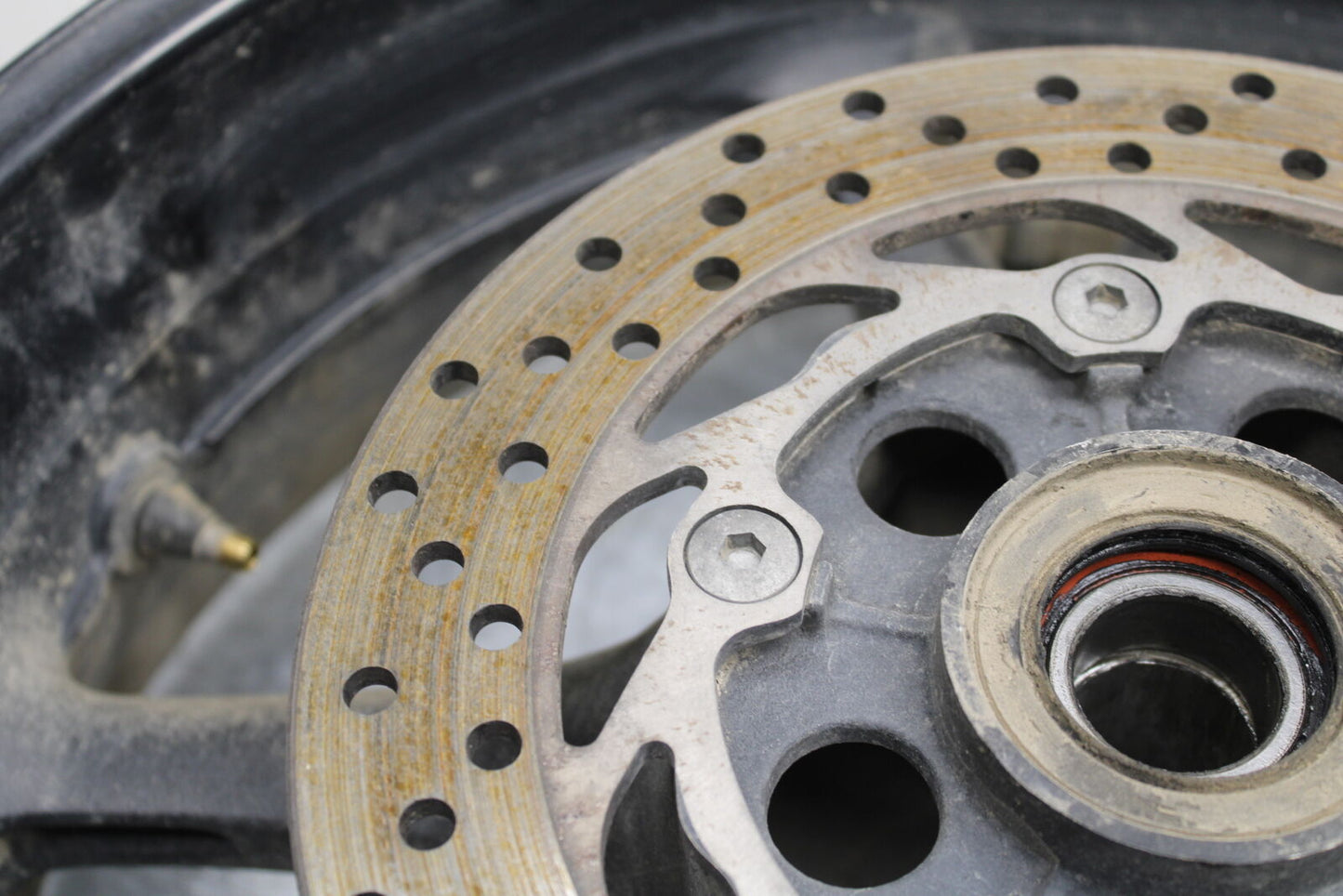 07-09 YAMAHA FZ6 REAR WHEEL REAR RIM  BB713