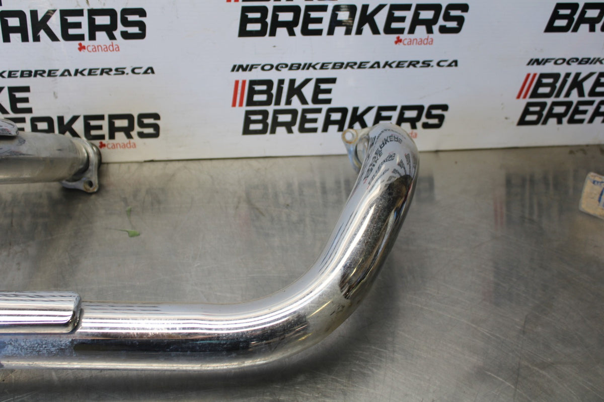 14 HONDA SHADOW 750 VT750C2B FULL EXHAUST PIPE HEADER BB867