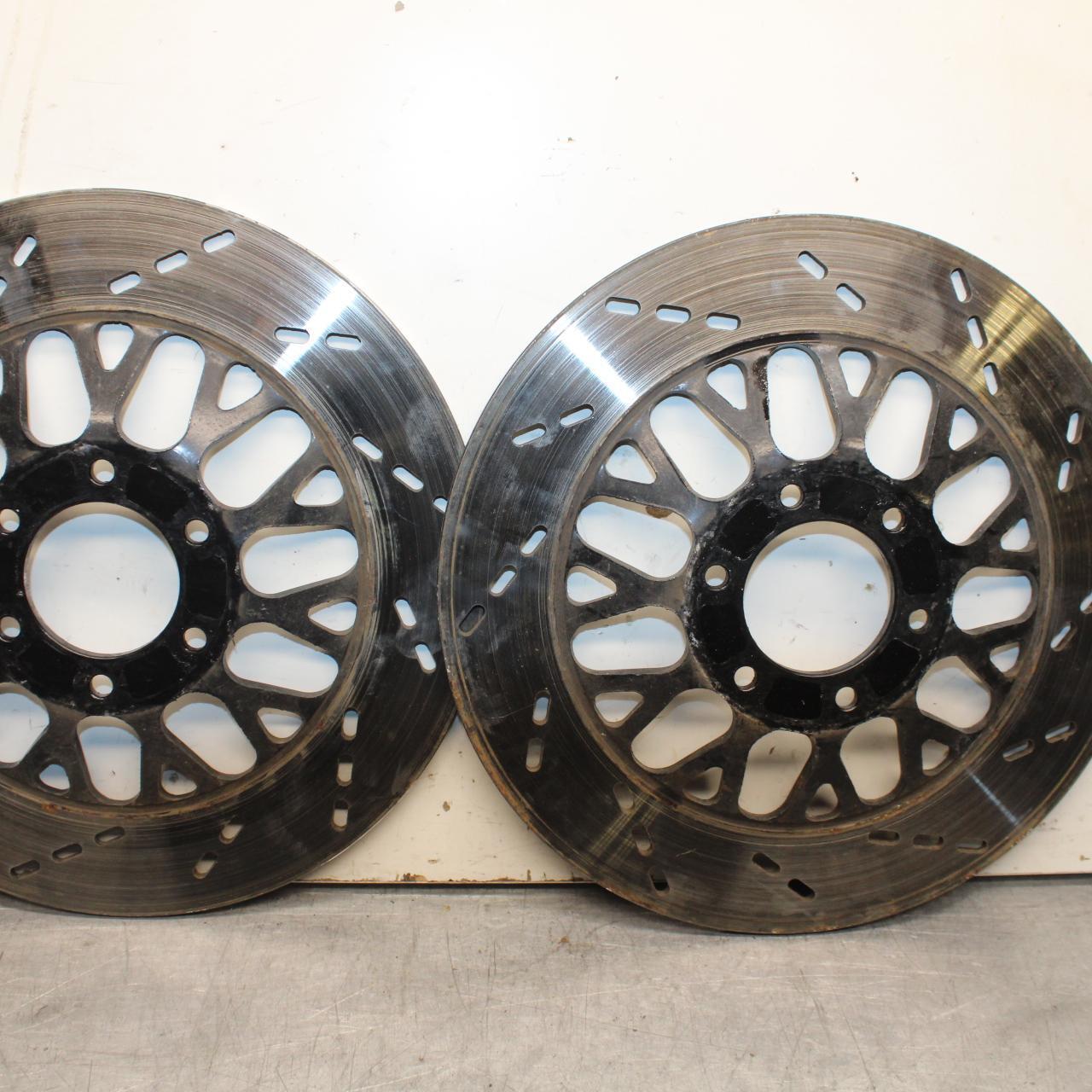 80-81 SUZUKI GS1000GL FRONT LEFT RIGHT BRAKE ROTORS DISCS BB103