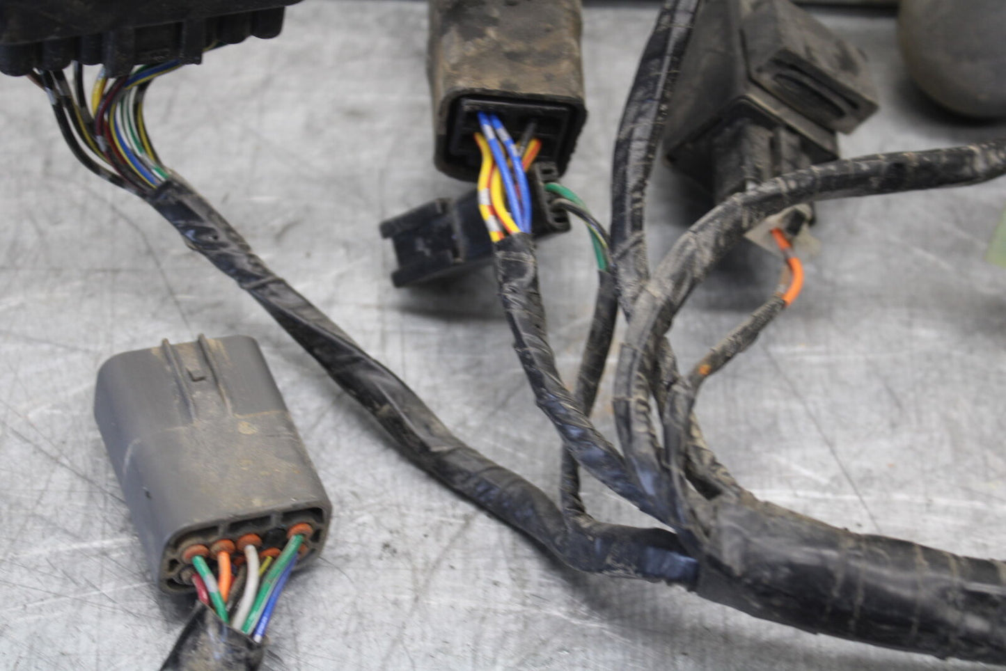 08-18 KAWASAKI KLR650 MAIN ENGINE WIRING HARNESS MOTOR WIRE LOOM BB707