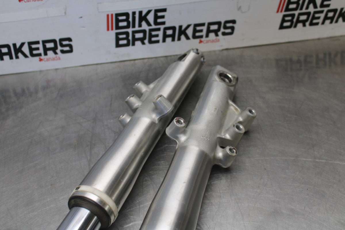 08 KAWASAKI VULCAN 1600 VN1600D NOMAD FRONT FORKS SHOCK SUSPENSION PAIR BB904