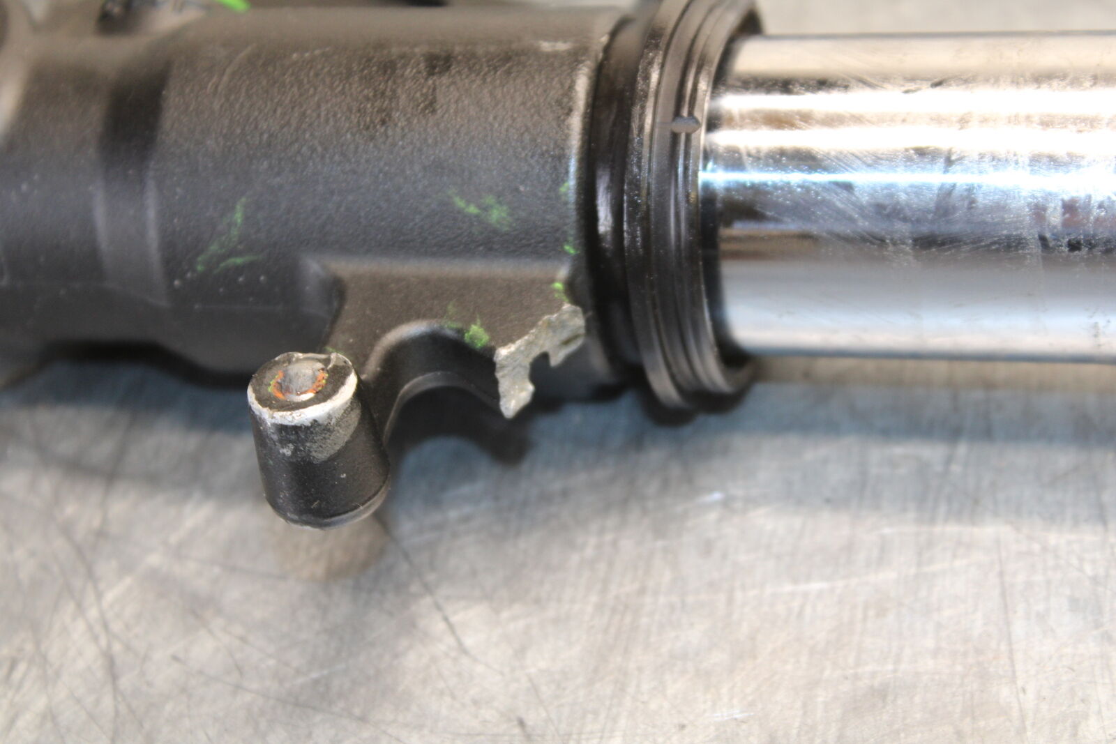 08-19 KAWASAKI NINJA ZX10R FRONT FORKS SHOCK SUSPENSION SET PAIR BB00