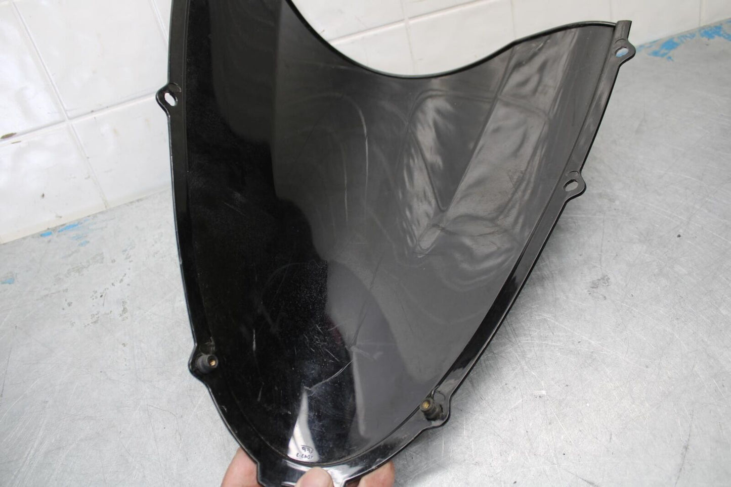 06-07 KAWASAKI NINJA ZX14R DOUBLE BUBBLE SMOKE  WINDSHIELD WINDSCREEN  BB433